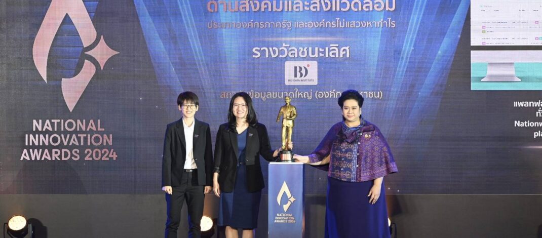 BDI โชว์ศักยภาพ Health Link คว้ารางวัลชนะเลิศด้านสังคมและสิ่งแวดล้อม ในงานวันนวัตกรรมแห่งชาติ ประจำปี 2567