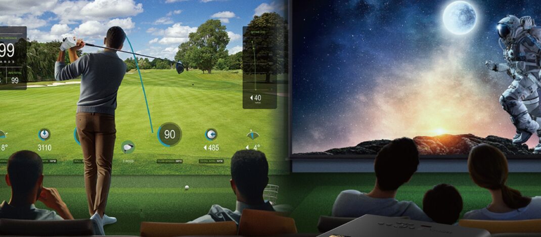 BenQ เปิดตัว Golf Simulator Projector รุ่น AK700ST ใหม่ล่าสุด การันตีความสมจริงทั้ง “Swing – Play – Watch” พร้อมถ่ายทอดทุกรายละเอียดของสนามกอล์ฟระดับโลกสู่ทุกบ้าน