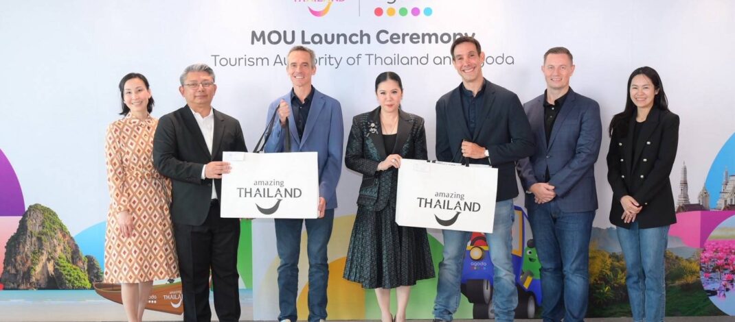 ททท. ผนึกกำลัง Agoda ขับเคลื่อนท่องเที่ยวไทยสู่เวทีโลก ยกระดับด้วย Platform Economy และข้อมูลเชิงลึก